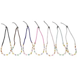 Lot 35 colliers colorés avec coquillages